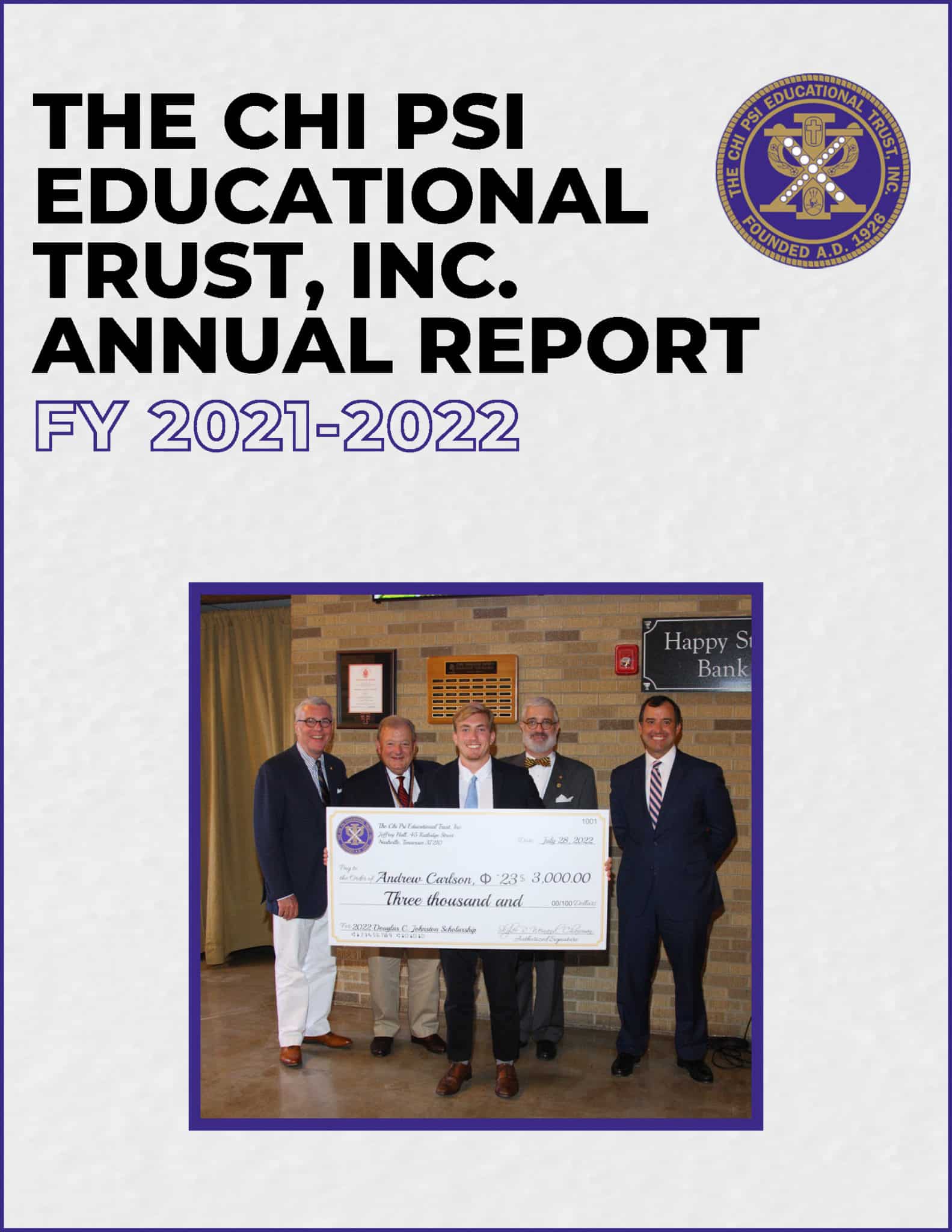 Annual Report FY21 22 FINAL Page 01